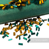 Vintage 1970/80's 5x3mm Rectangle Faceted Crystals - Approx. 144