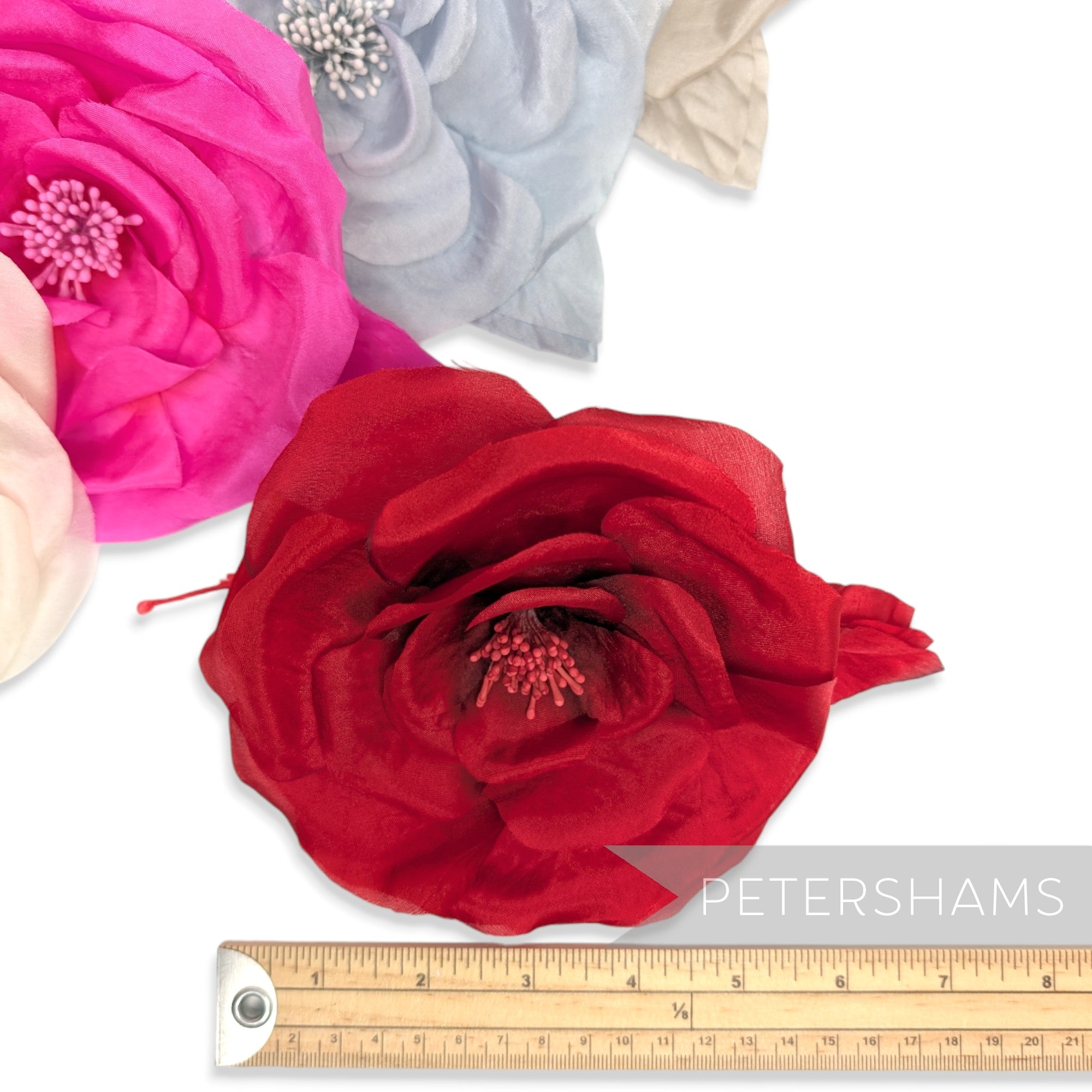 'Amy' Silk 16cm Millinery Flower