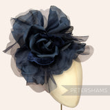 'Priscilla' Giant 25cm Velvet & Organza Millinery Flower