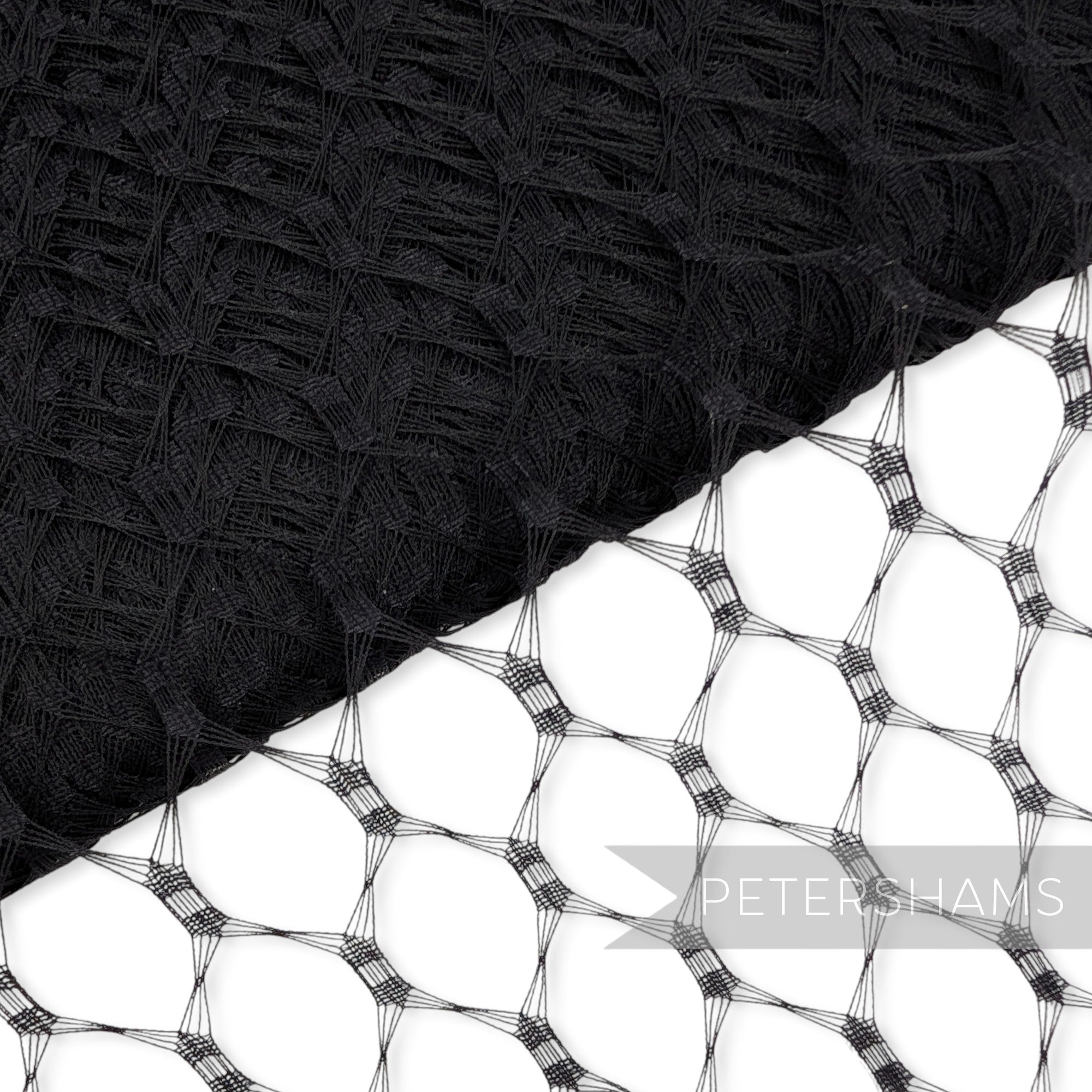 Vintage Replica Waffle Weave Veiling 23cm (9 inch) - 1m