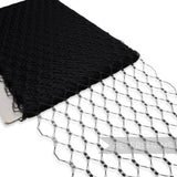 Vintage Replica Waffle Weave Veiling 23cm (9 inch) - 1m