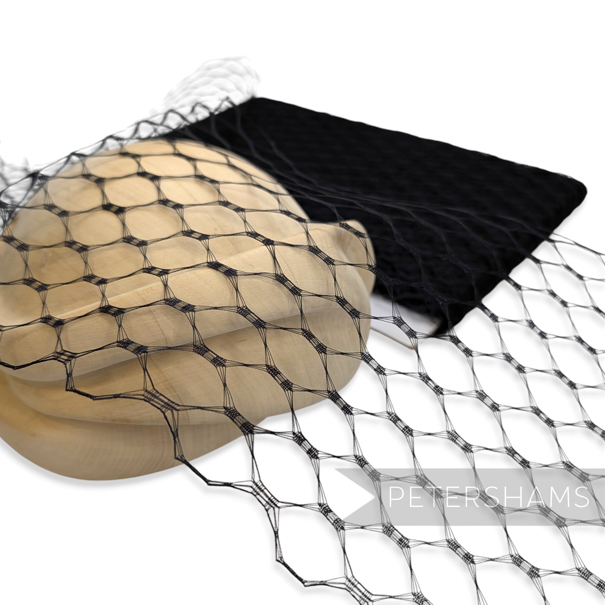 Vintage Replica Waffle Weave Veiling 23cm (9 inch) - 1m