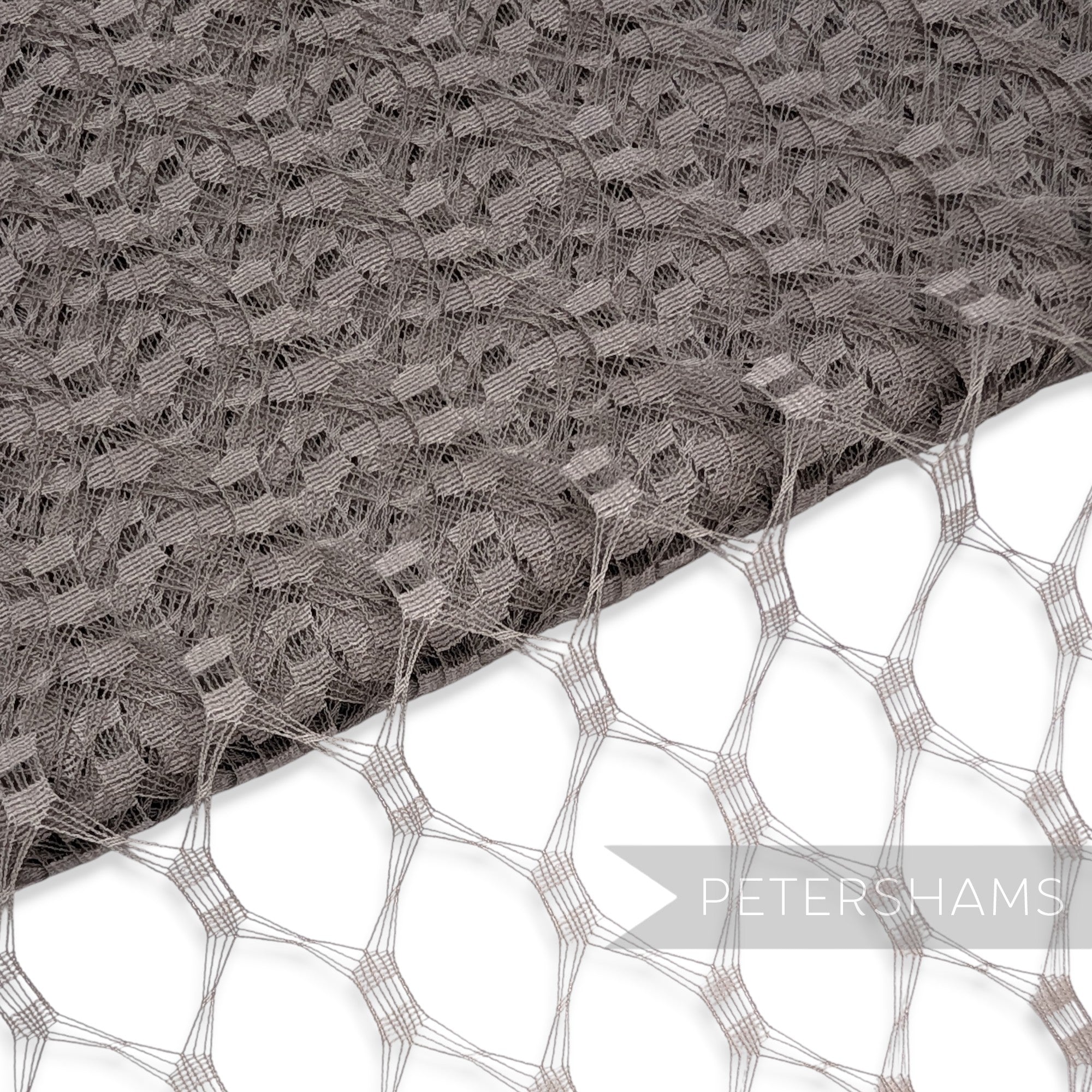 Vintage Replica Waffle Weave Veiling 23cm (9 inch) - 1m