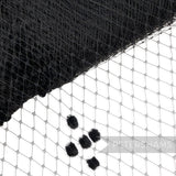 Vintage Replica Diamond Pattern Dotted Veiling - 1m