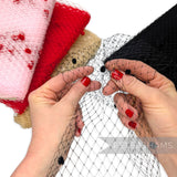 Dotted 9 Inch (23cm) Veiling - 1m