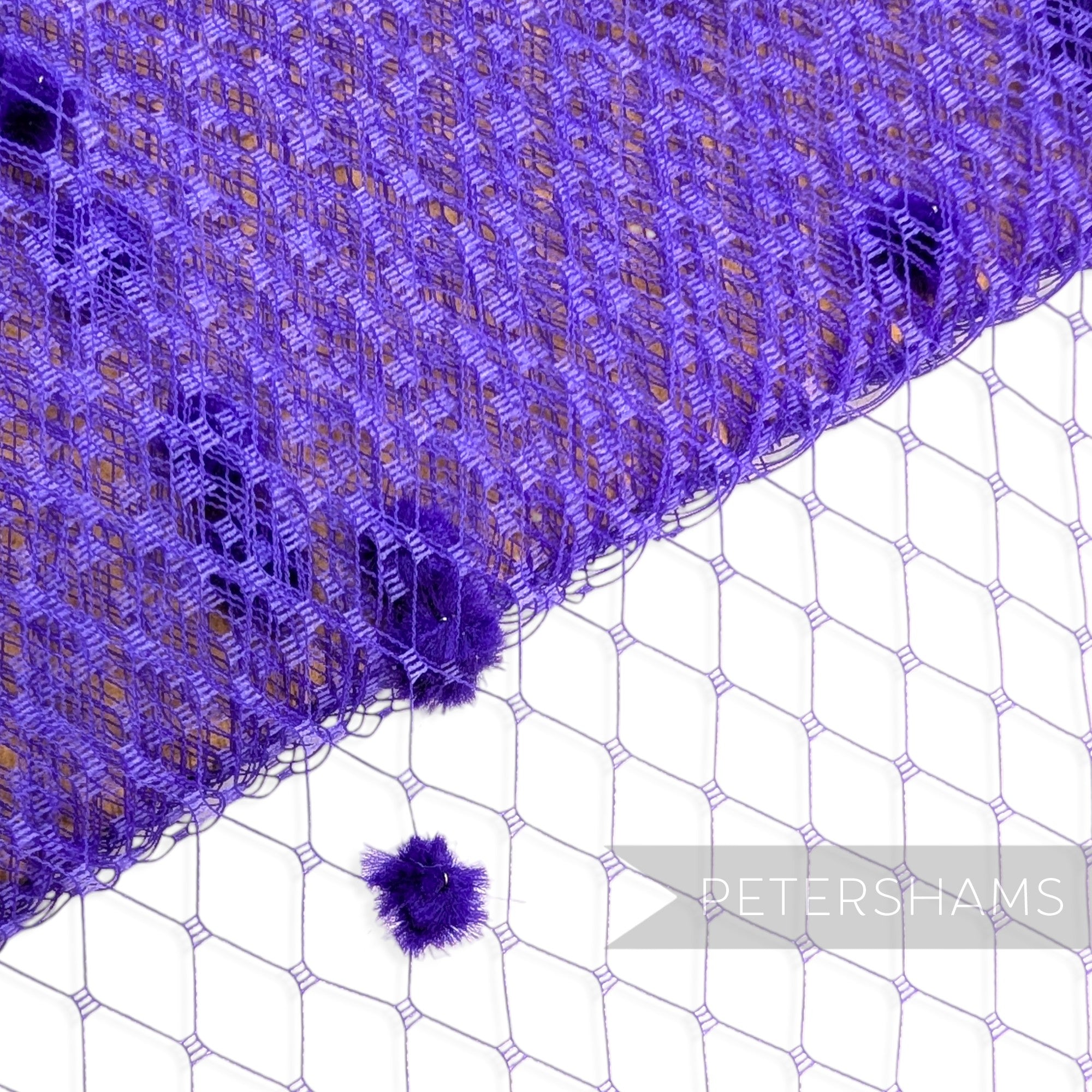 Dotted 9 Inch (23cm) Veiling - 1m