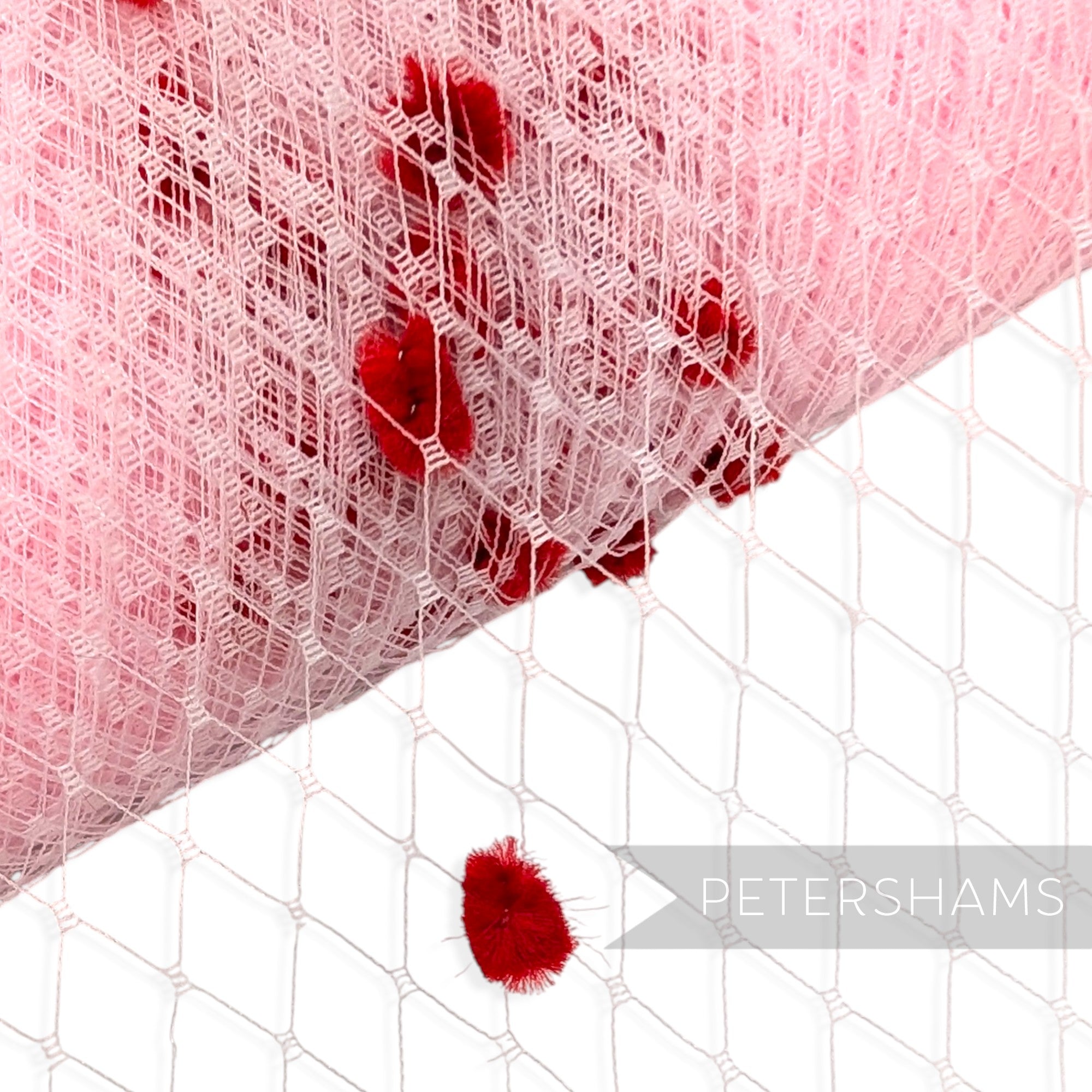 Dotted 9 Inch (23cm) Veiling - 1m