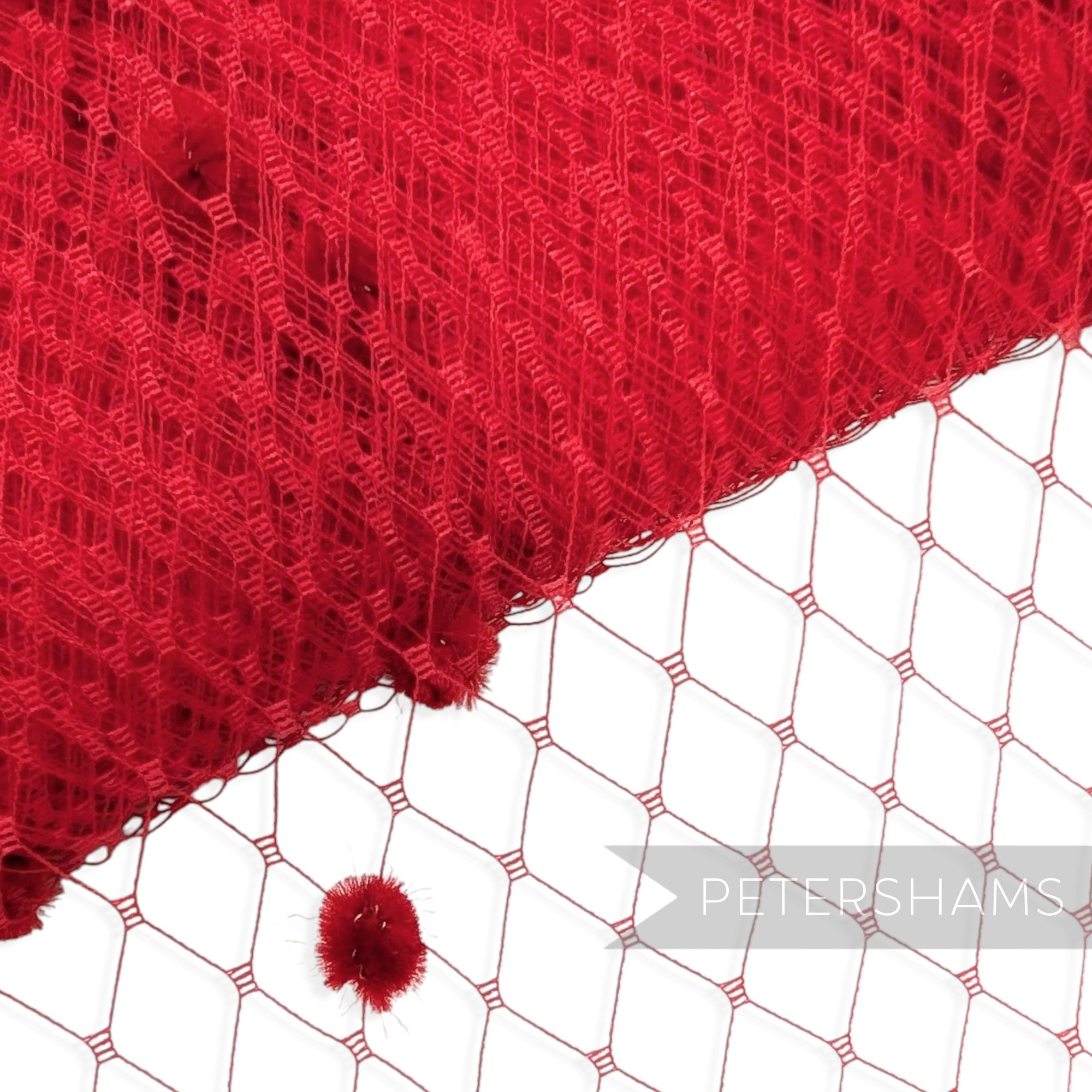 Dotted 9 Inch (23cm) Veiling - 1m