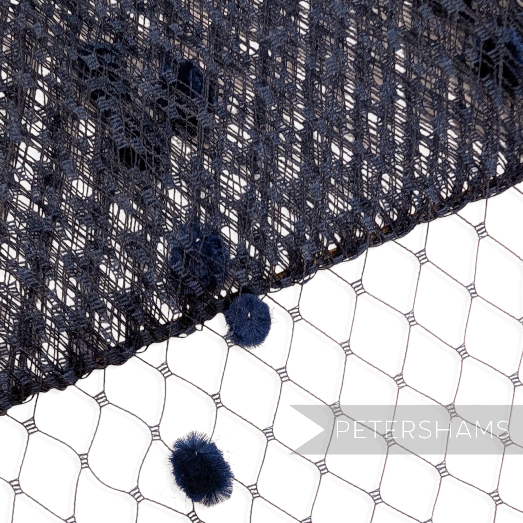 Dotted 9 Inch (23cm) Veiling - 1m