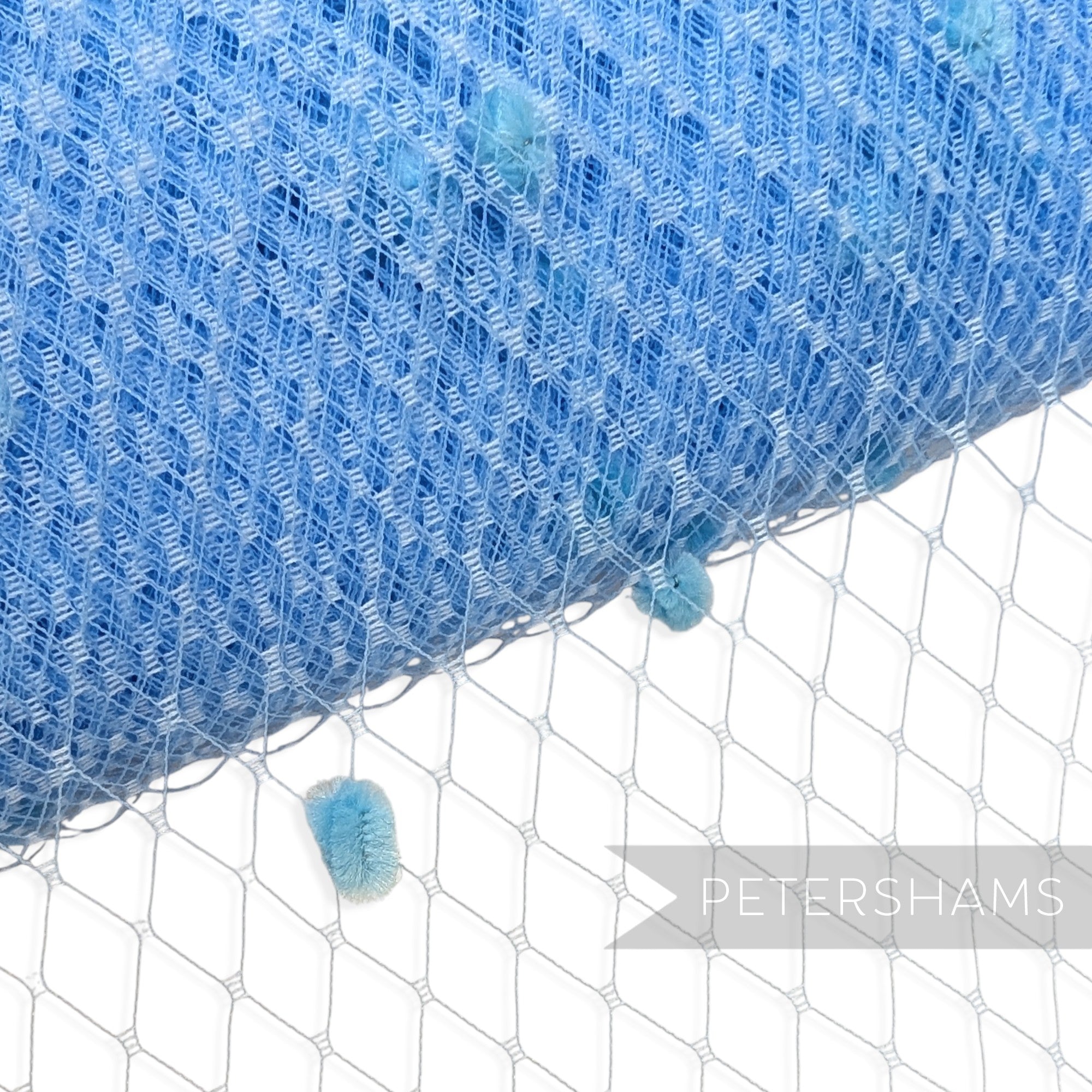 Dotted 9 Inch (23cm) Veiling - 1m