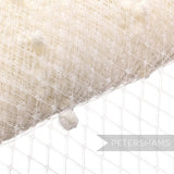 Dotted 9 Inch (23cm) Veiling - 1m