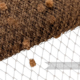 Dotted 9 Inch (23cm) Veiling - 1m