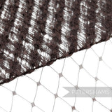 Mega English Merry Widow Veiling 12" (30cm) Wide