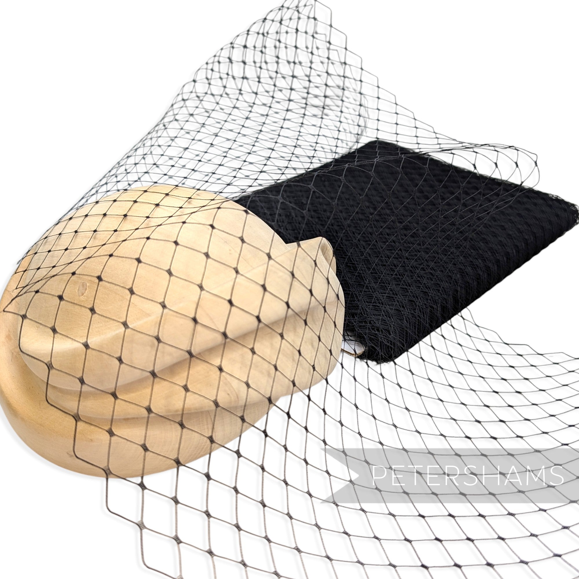 English Merry Widow Veiling, 30cm (12") Wide