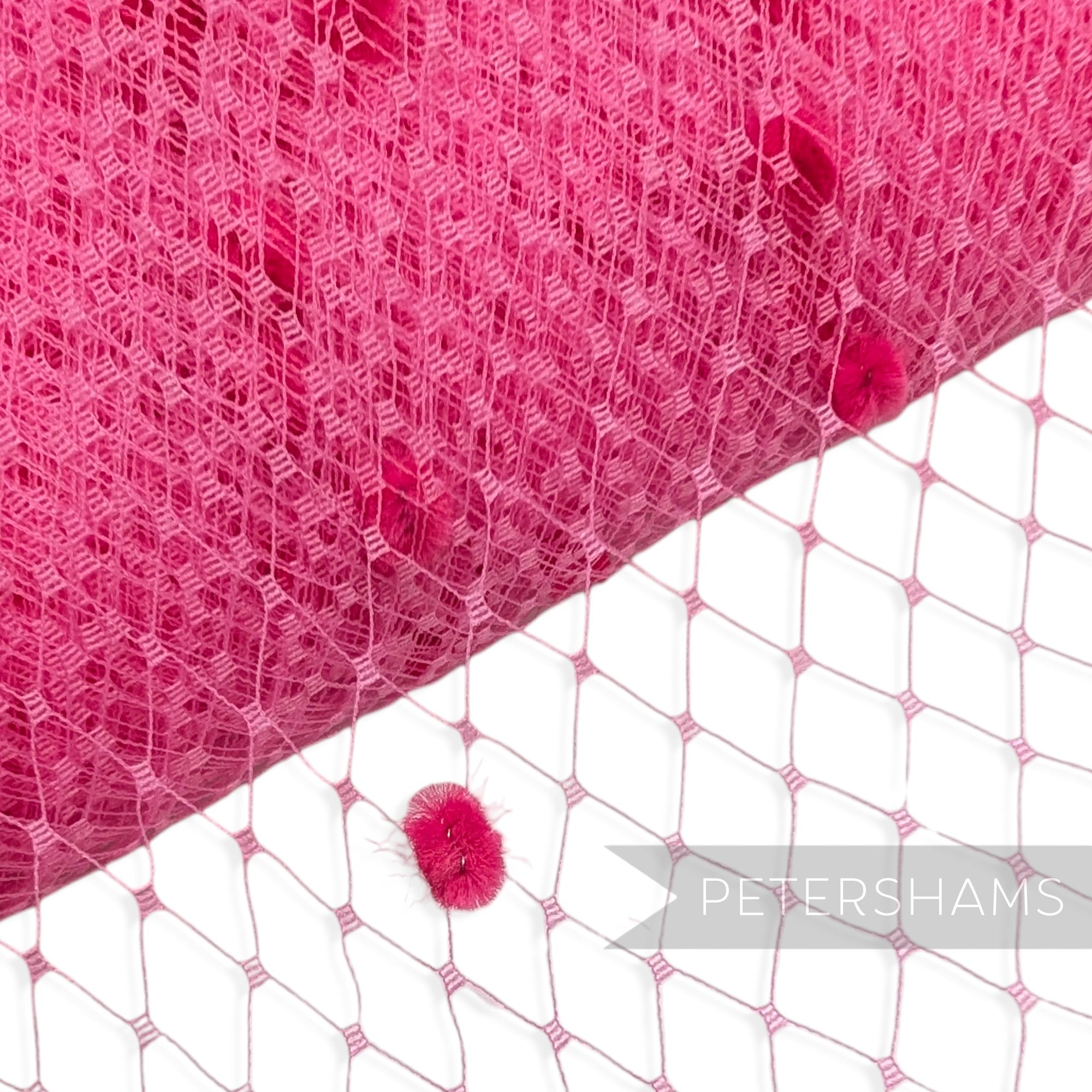 Dotted 9 Inch (23cm) Veiling - 1m