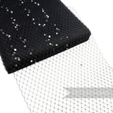 9" (23cm) Wide Diamante Veiling - 1m