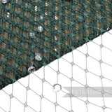 9" (23cm) Wide Diamante Veiling - 1m