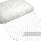 Dotted English Merry Widow Veiling, 30cm (12") Wide - 1m
