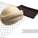 Vintage 1960s-70s English Merry Widow Veiling - 1m