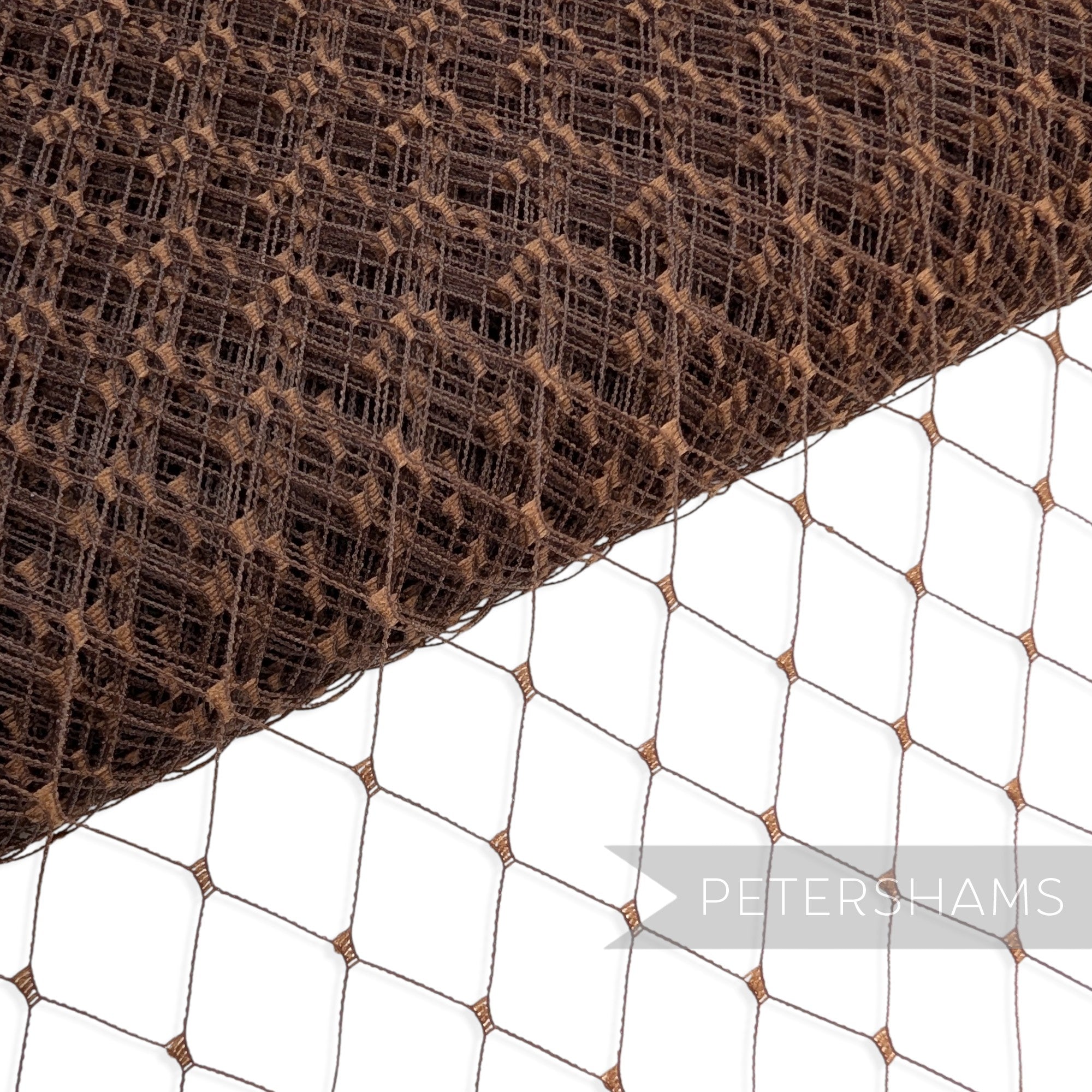 Vintage 1960s-70s English Merry Widow Veiling - 1m