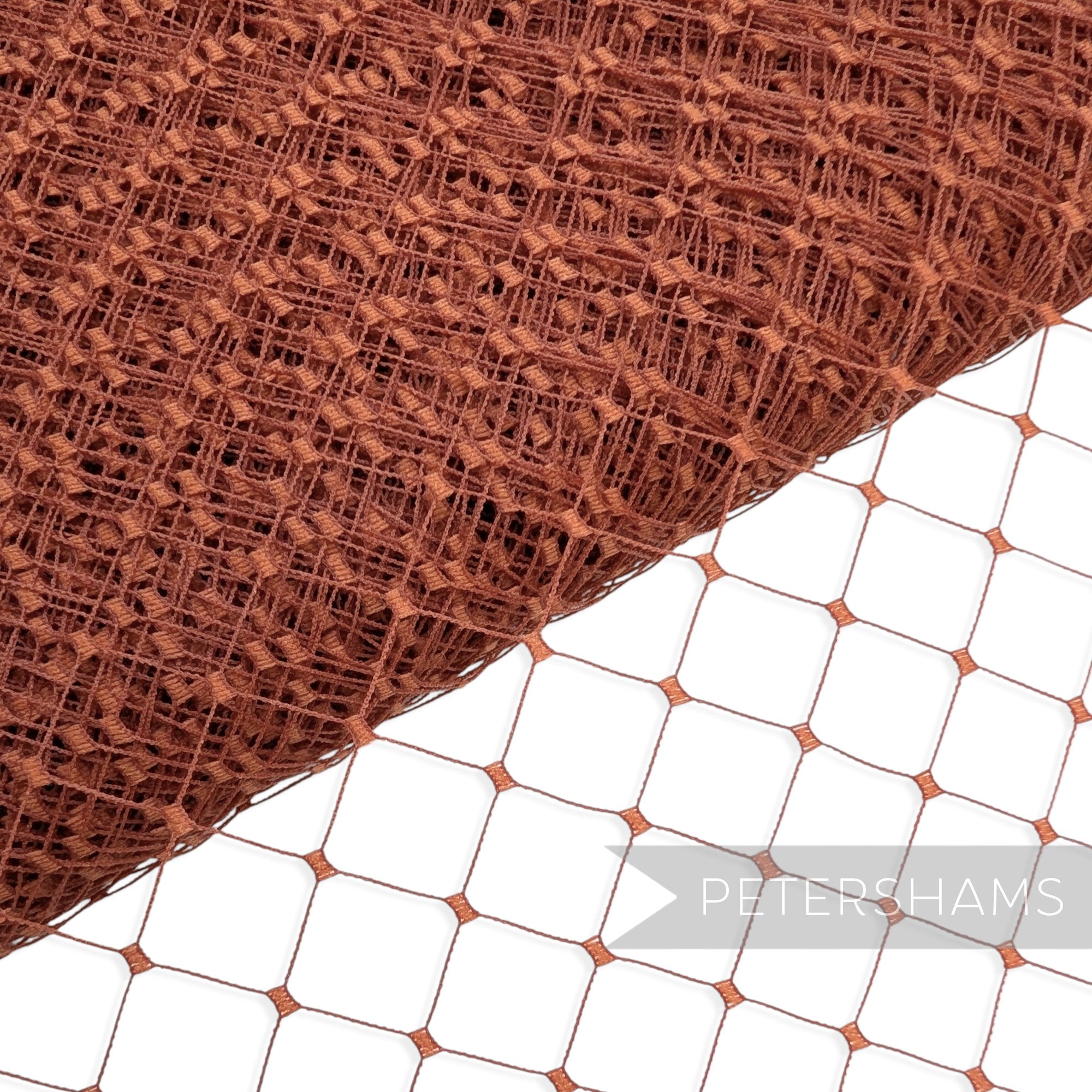 Vintage 1960s-70s English Merry Widow Veiling - 1m