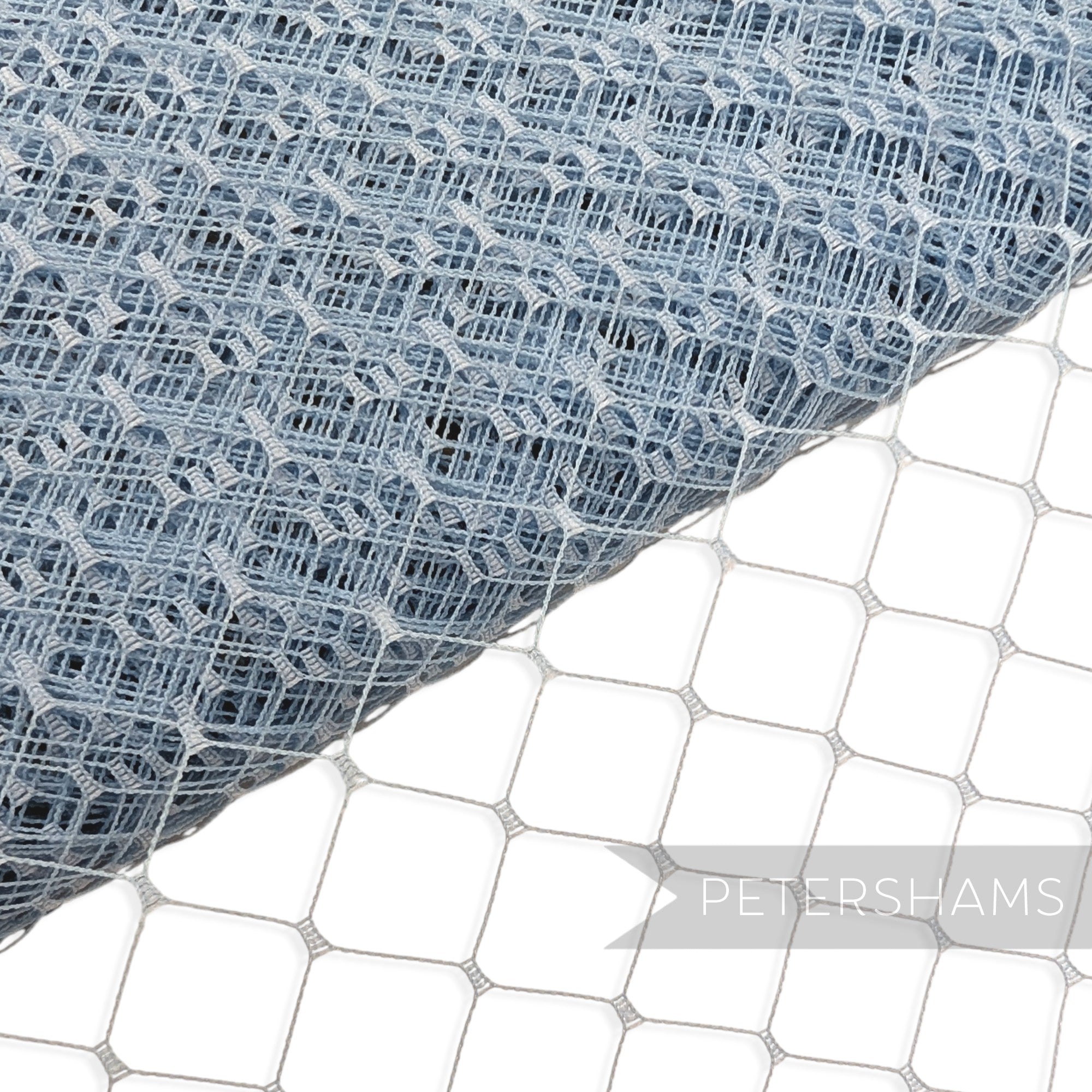 Vintage 1960s-70s English Merry Widow Veiling - 1m