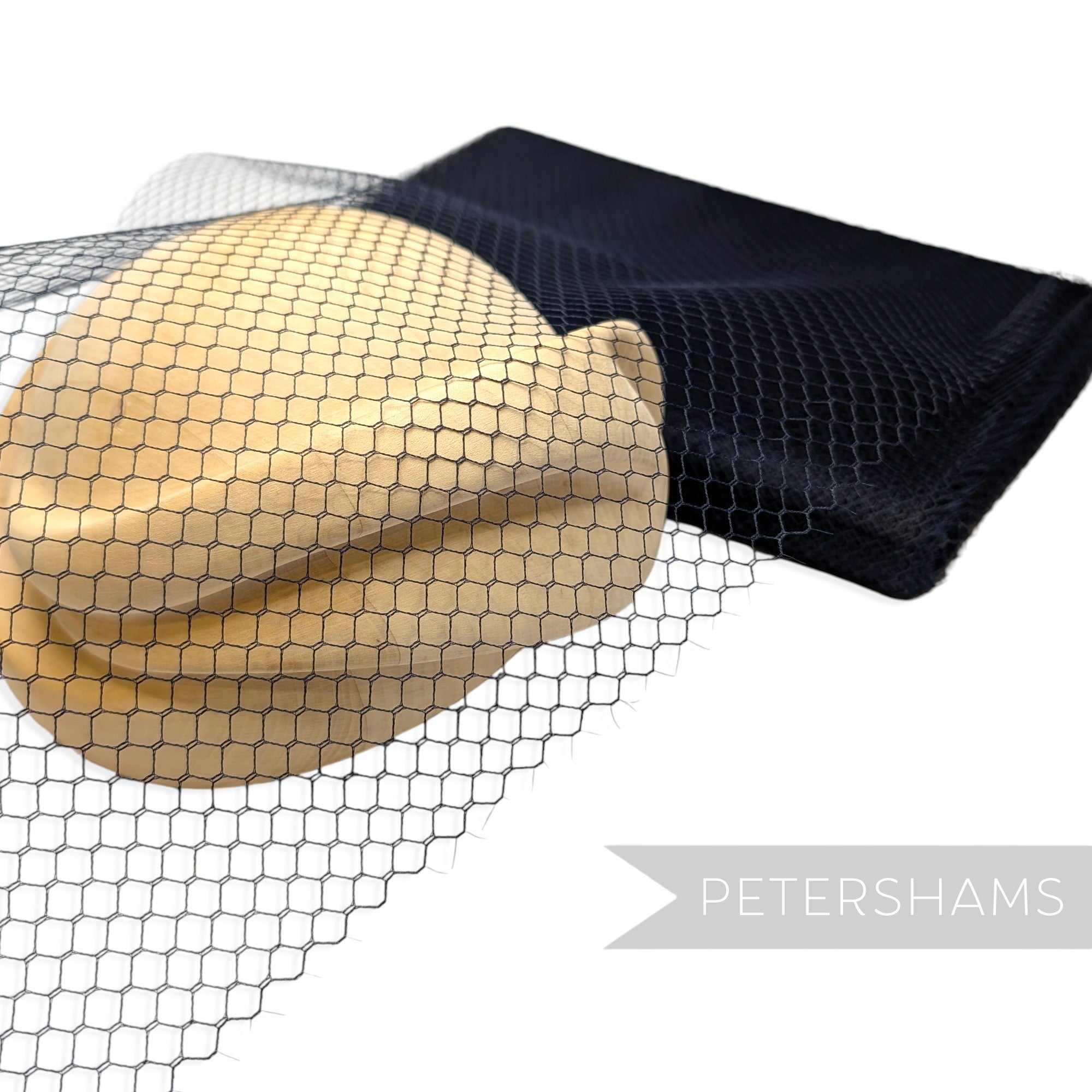 1960s / 1970s Vintage Plain Veiling - 1m