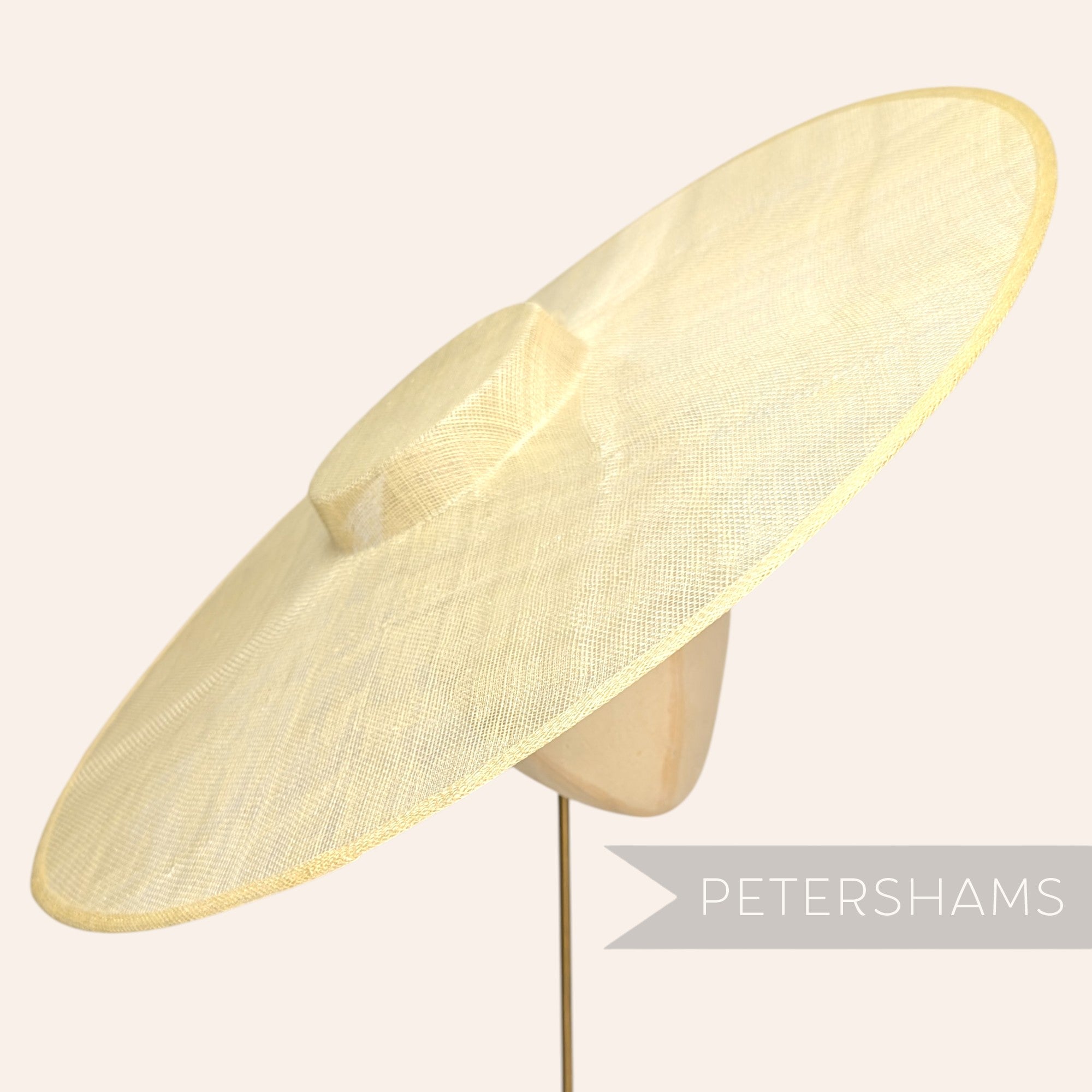 Extreme Cartwheel Sinamay Fascinator Hat Base