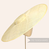 Extreme Cartwheel Sinamay Fascinator Hat Base