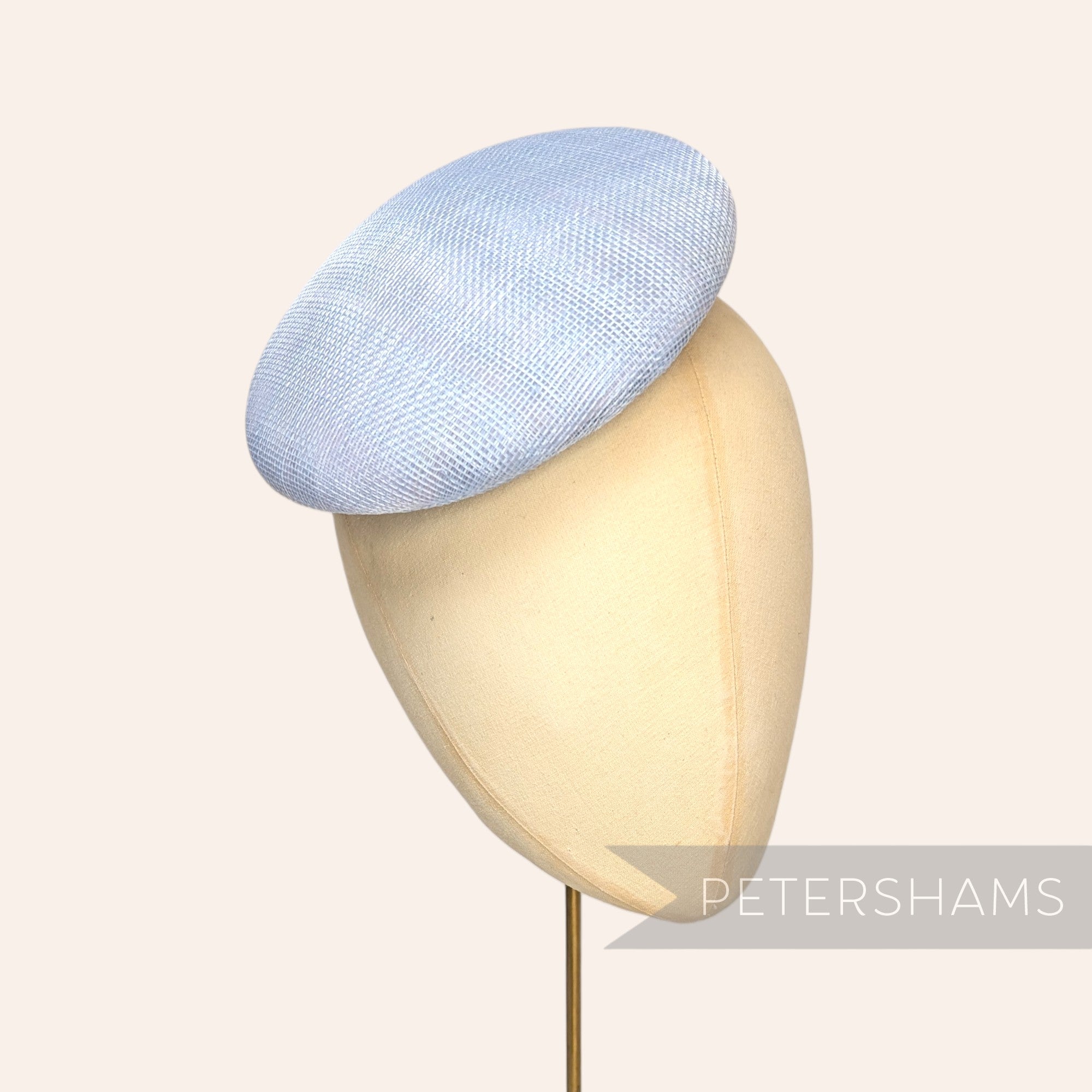 Sinamay 17cm Button Fascinator Base