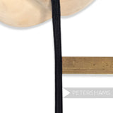 Vintage 1980/90's Fine Black Rayon Trim - 1m