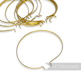 Metallic Gold Malleable Tiara Headbands - Pack of 10