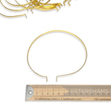 Metallic Gold Malleable Tiara Headbands - Pack of 10