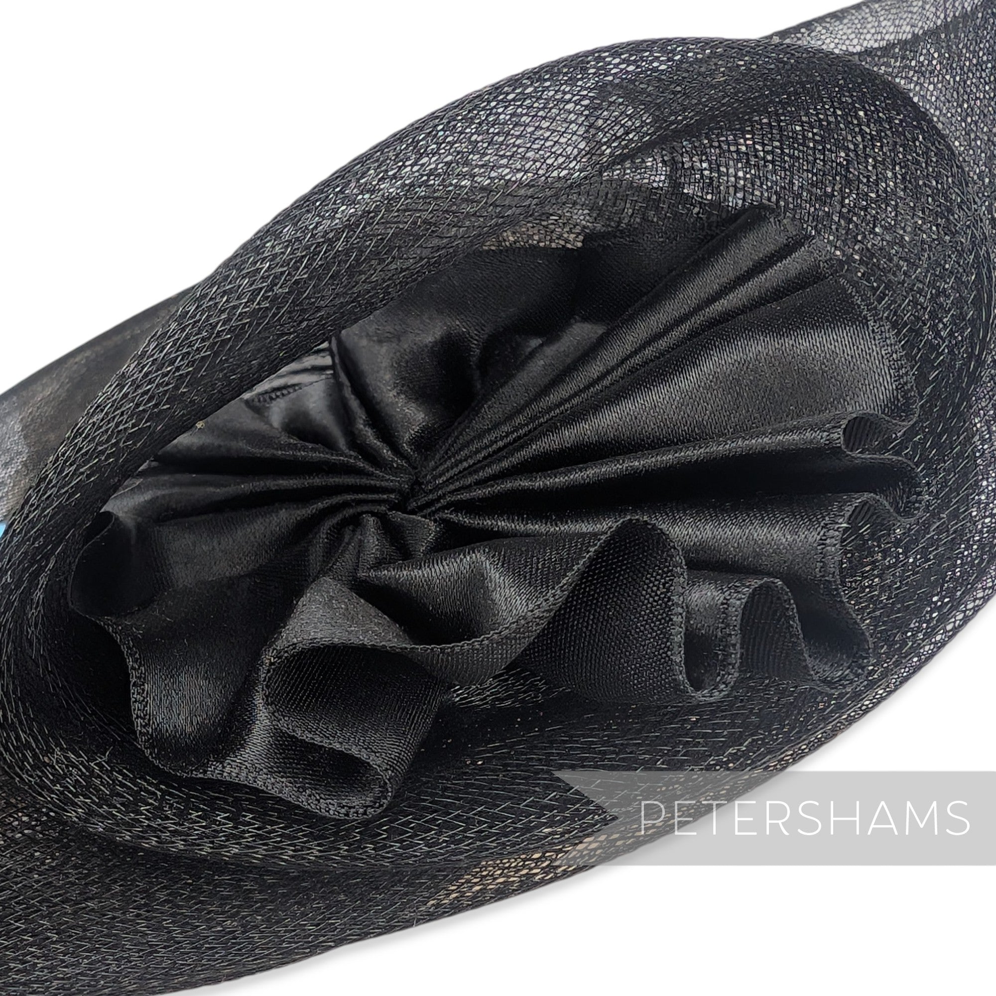Ready-To-Wear Crin and Polybraid Fascinator with Bow