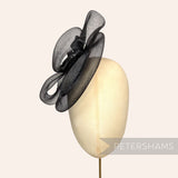 Ready-To-Wear Crin and Polybraid Fascinator with Bow