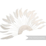 Stripped Hackle Feather Fan