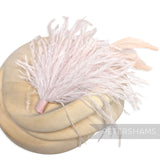 Ostrich & Stripped Coque Feather Mount