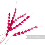 Zig Zag Coque Feathers - Pack of 5