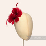 Petite Double Goose Feather Flower