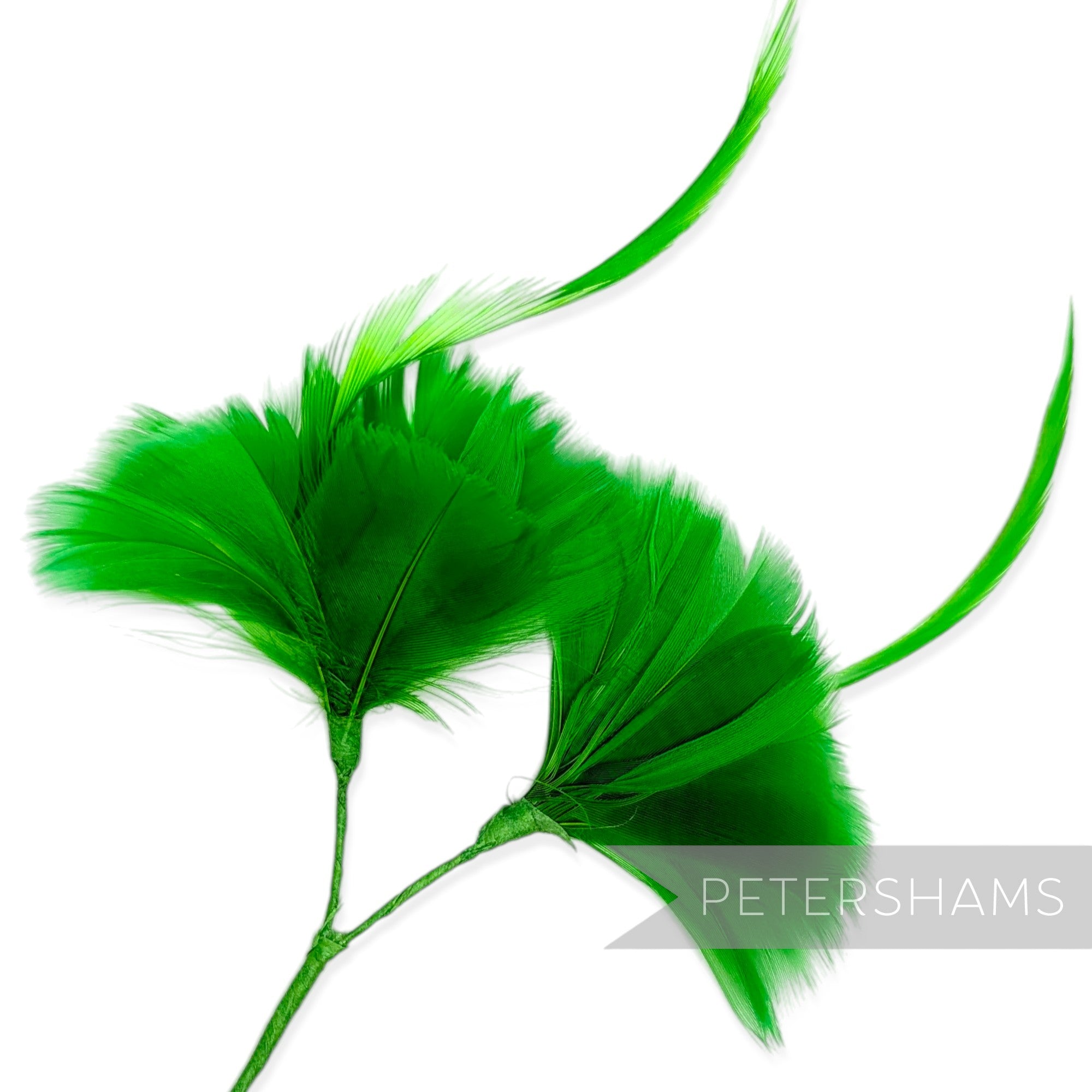 Petite Double Goose Feather Flower