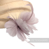 Petite Double Goose Feather Flower