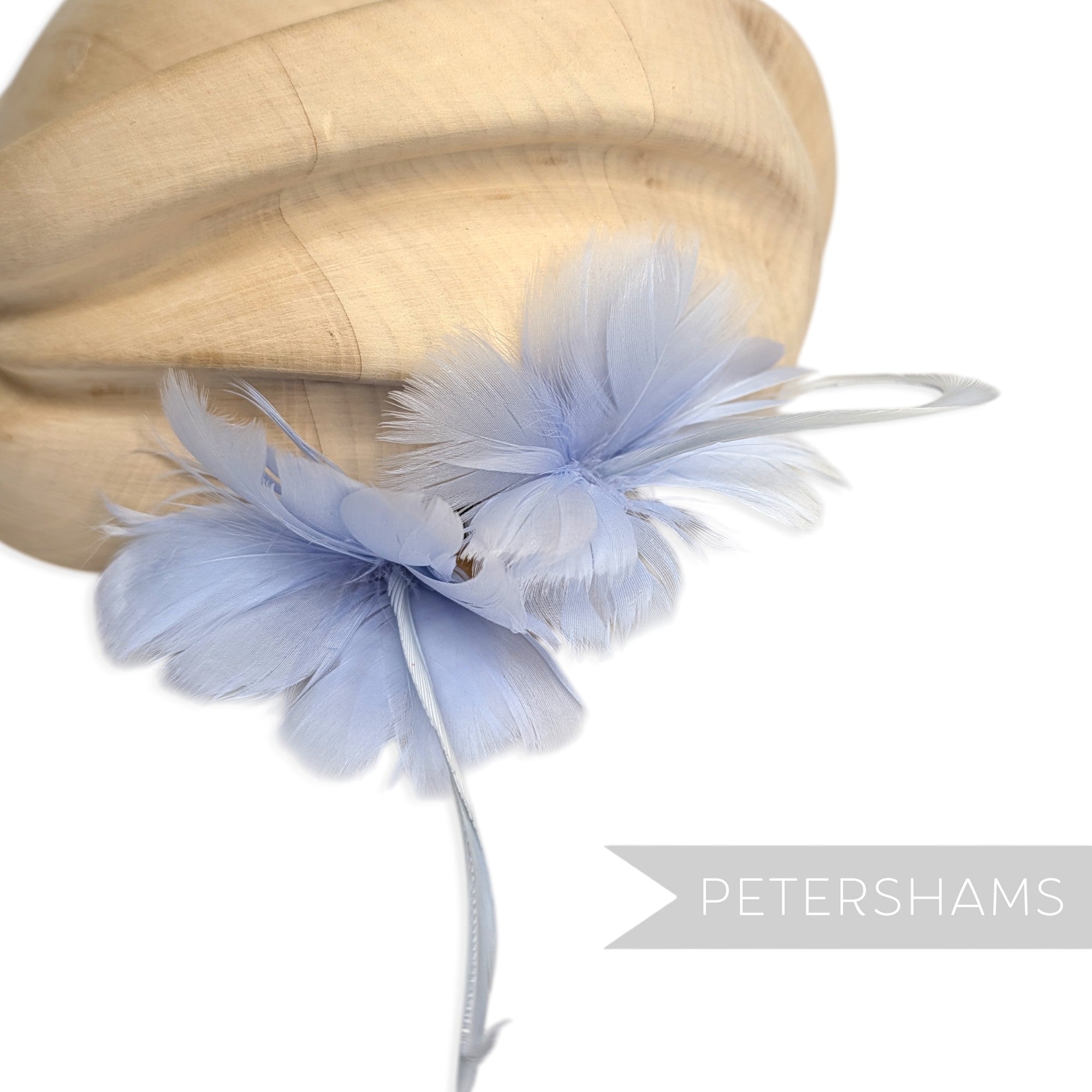 Petite Double Goose Feather Flower