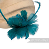 Petite Double Goose Feather Flower