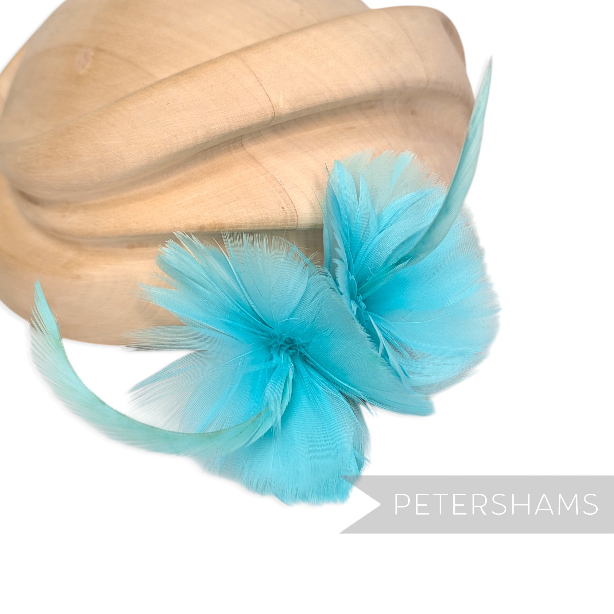 Petite Double Goose Feather Flower
