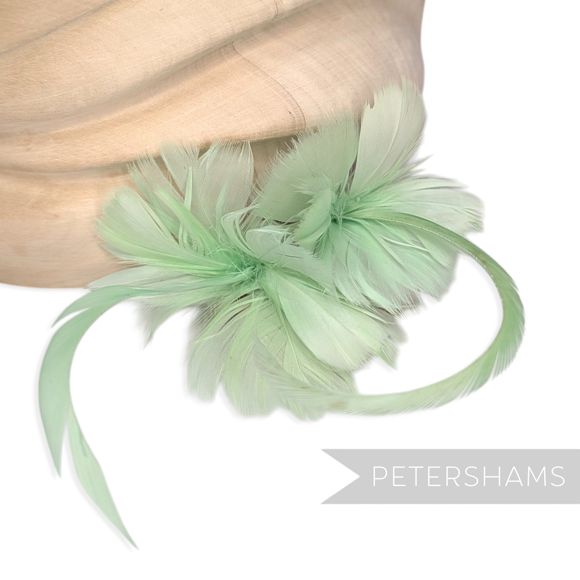 Petite Double Goose Feather Flower