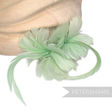 Petite Double Goose Feather Flower