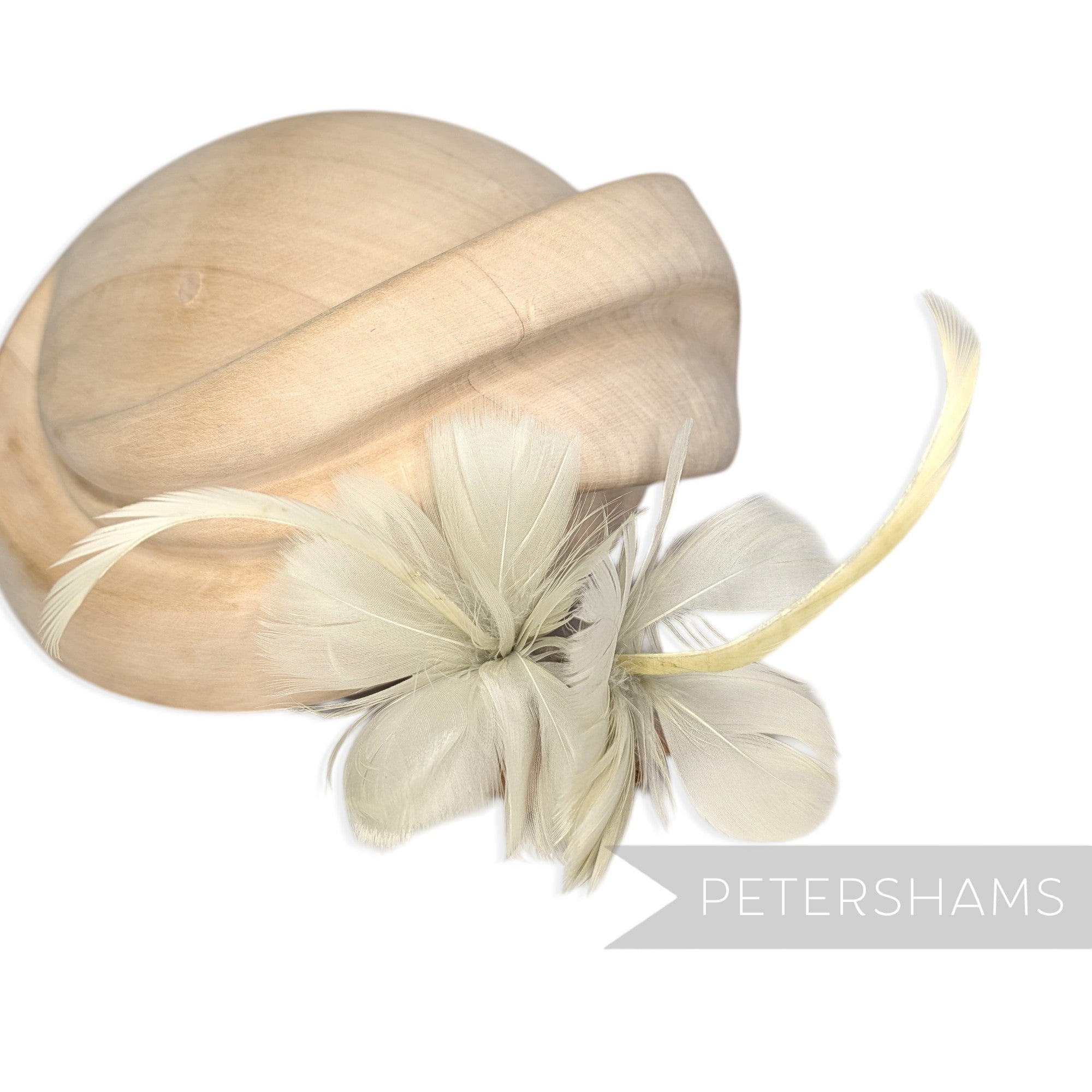 Petite Double Goose Feather Flower