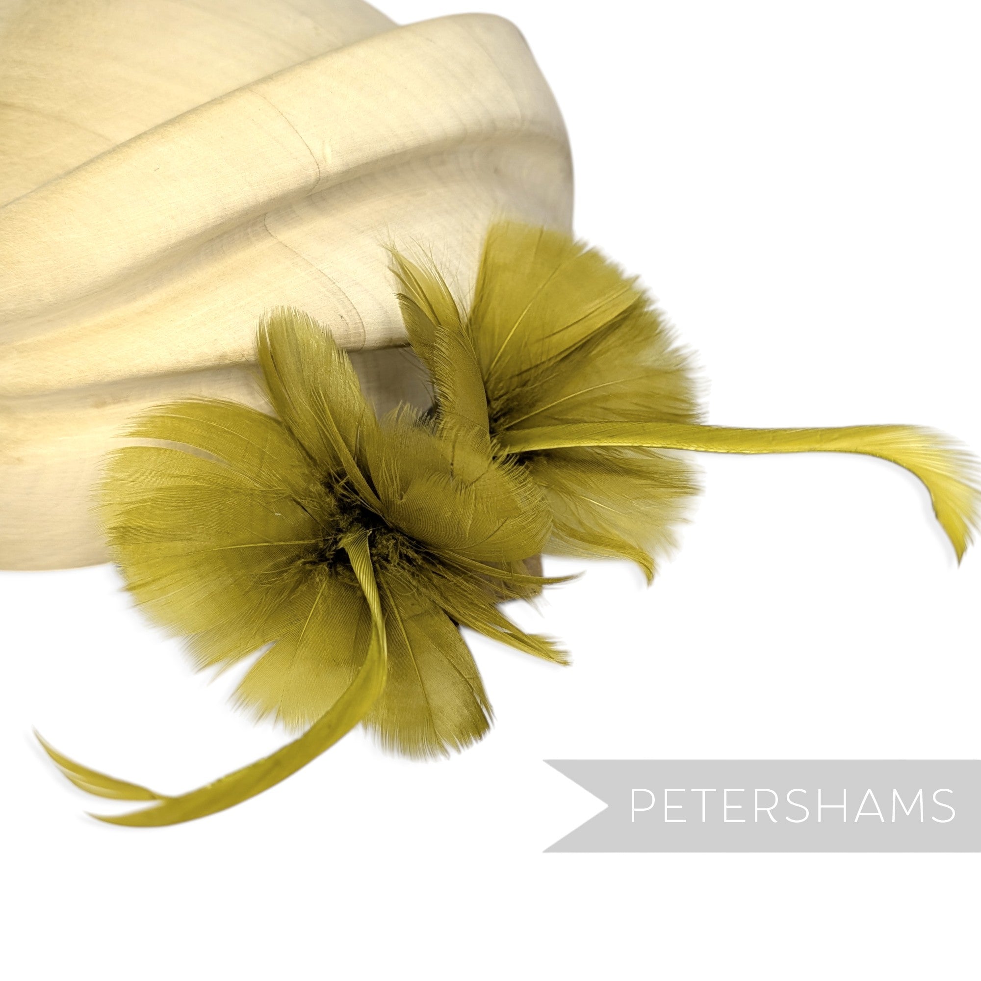 Petite Double Goose Feather Flower