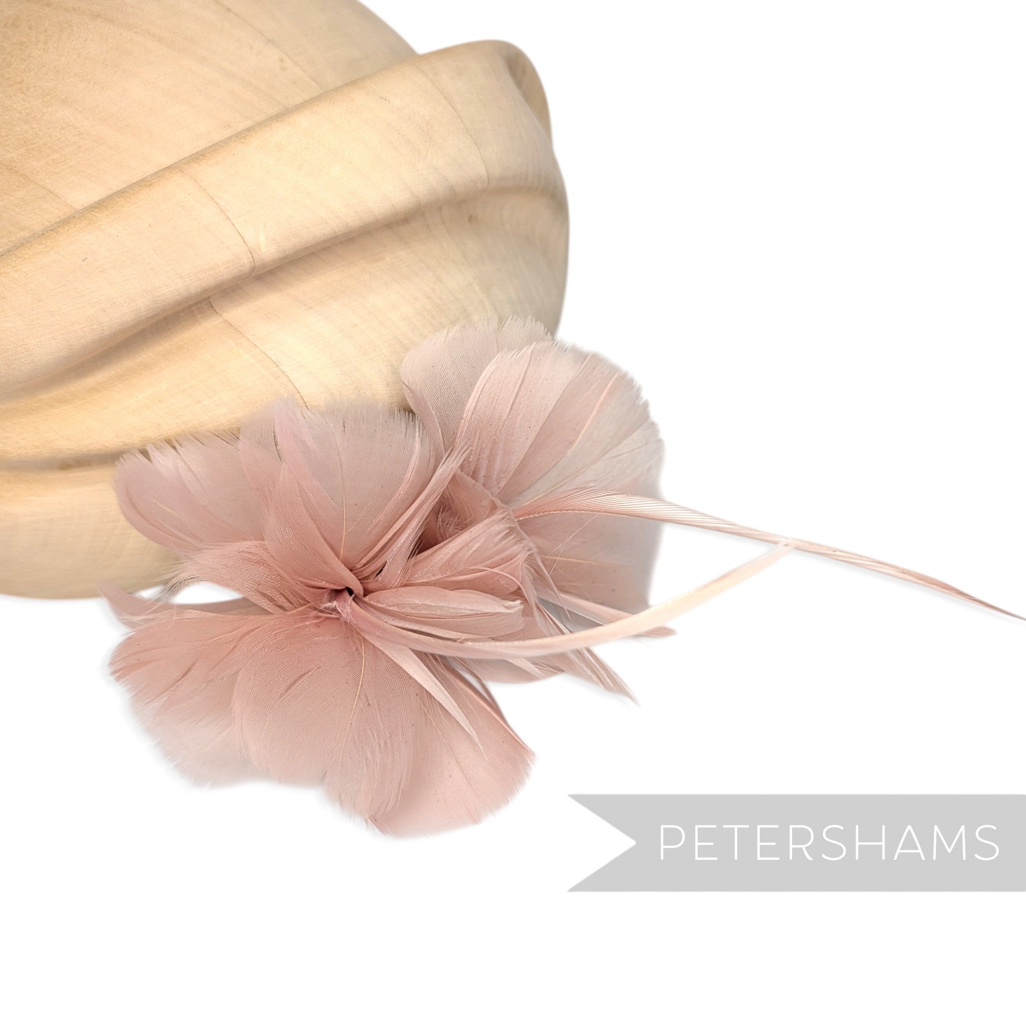 Petite Double Goose Feather Flower