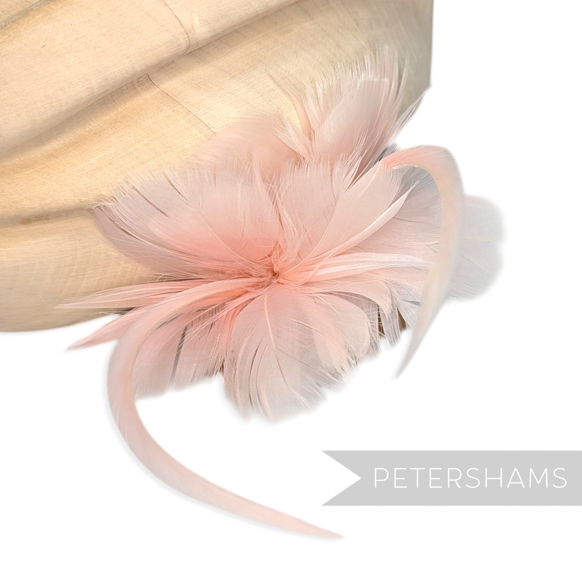 Petite Double Goose Feather Flower